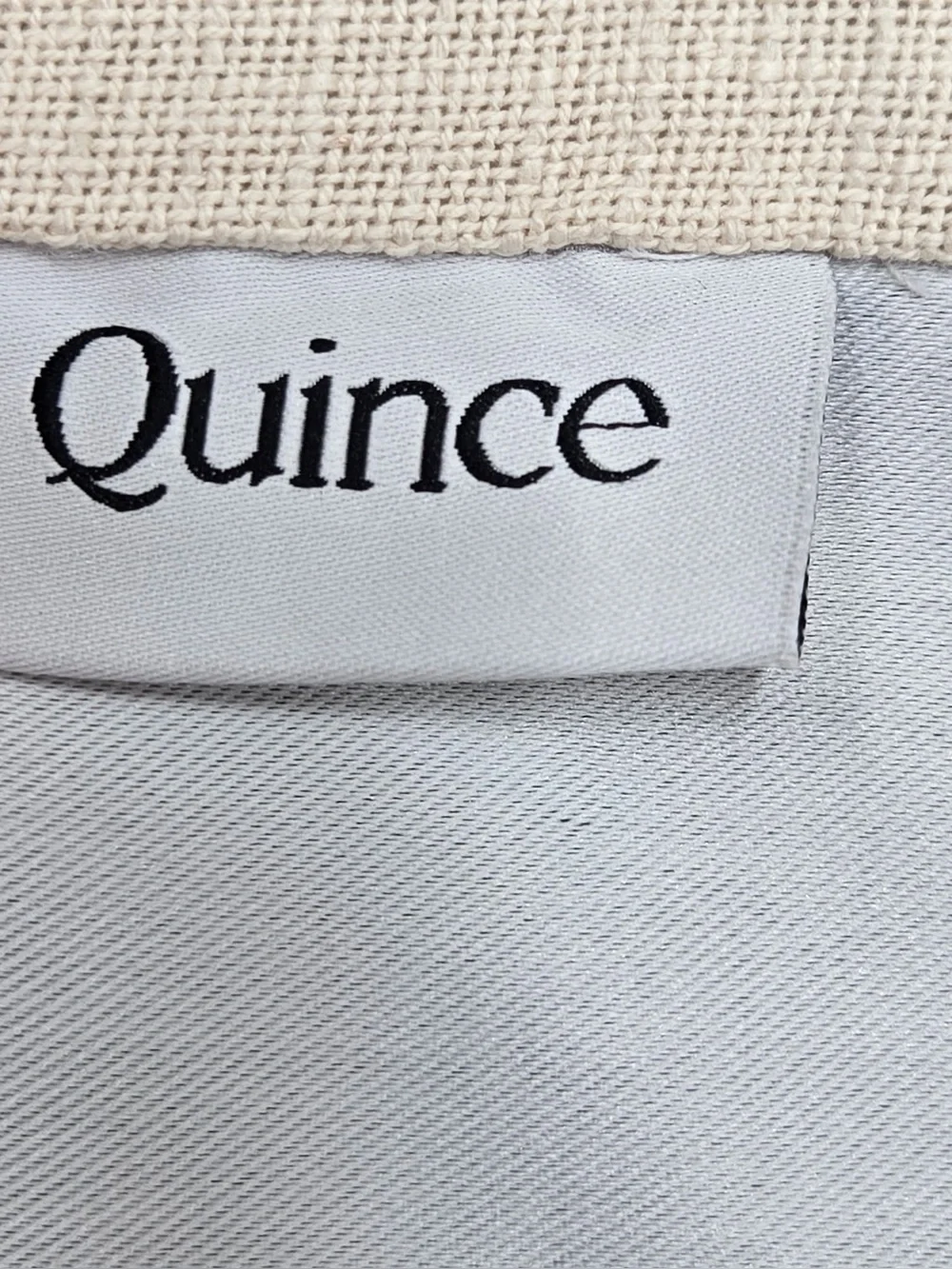 NWT QUINCE Set Of 2 48x96 Cotton Slub Blackout Curtains 0726